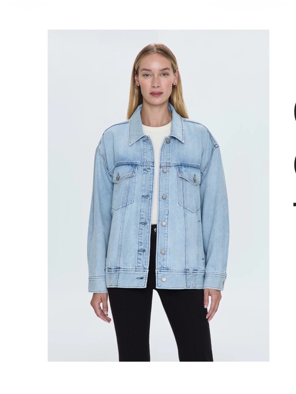 Pistola Rowan Boyfriend Trucker jean jacket